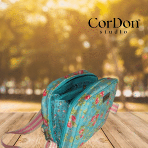 Mochila Floral Secreta com 5 bolsos - Apostila com modelagem em PDF