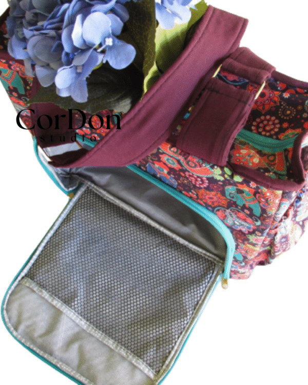 Bolsa Mágica com térmico e cestinho interno - Apostila com modelagem em PDF - Imagem 2
