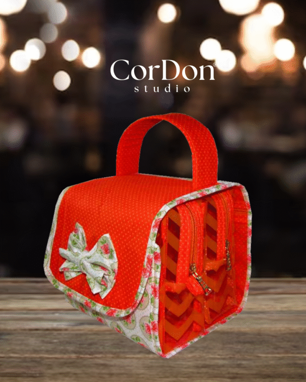 Bolsa Floral Viagem - Apostila com modelagem em PDF