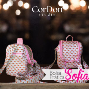 Bolsa Prática Sofia - Apostila com modelagem em PDF
