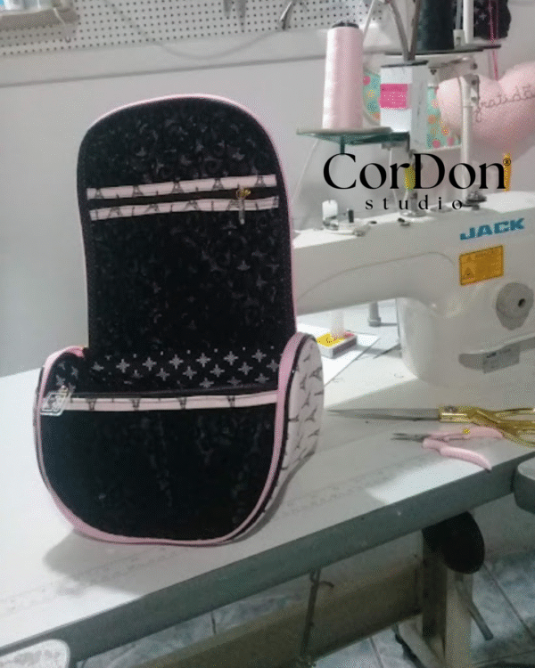 Frasqueira Charme Make - Apostila com modelagem em PDF - Imagem 2