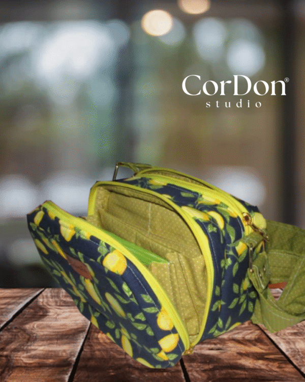 Bolsa dupla de ombro | com divisórias e bolso porta cartão e porta níquel  - Apostila com modelagem em PDF