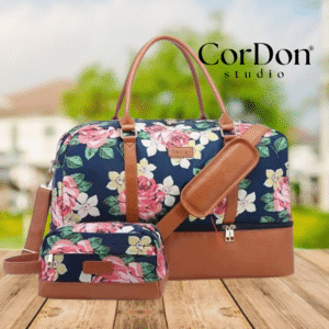 Kit Olinda – Mala dupla de viagem e necessaire - Apostila com modelagem em PDF