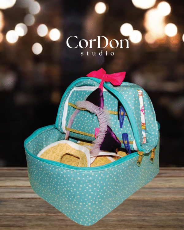 Cesto pic-nic da menina laceira - Apostila com modelagem em PDF